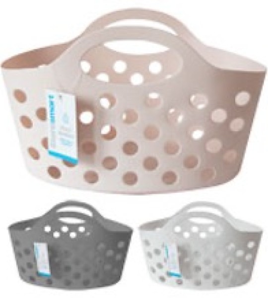 Plastic flexi basket