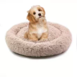 Faux fur pet bed