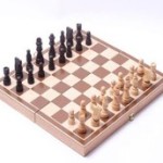 Folding Wooden Chess Set