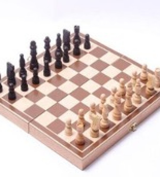 Folding Wooden Chess Set